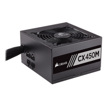 Load image into Gallery viewer, CX Series CX450M - 450 Watt 80 PLUS Bronze Certified Modular ATX PSU